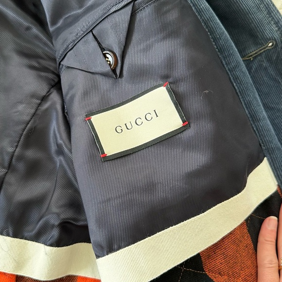 GUCCI Men’s Corduroy Jacket Animalium size 50 - Picture 2 of 6